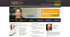 Desktop Screenshot of nationwide-incorporators.com